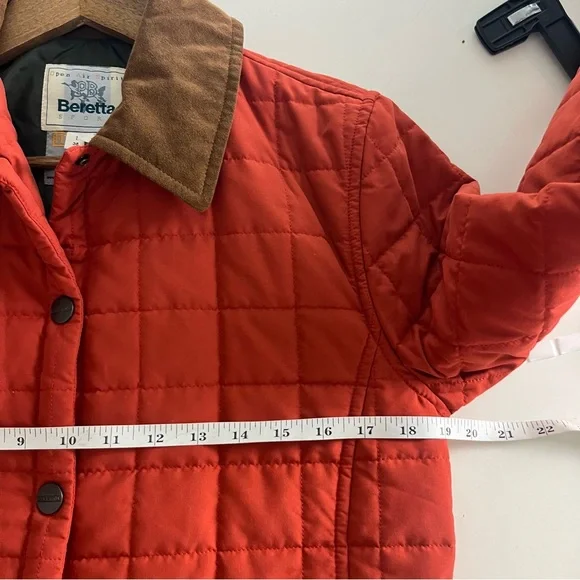 Beatha Women's Red Quilted Utility Jacket - Picture 10 of 10